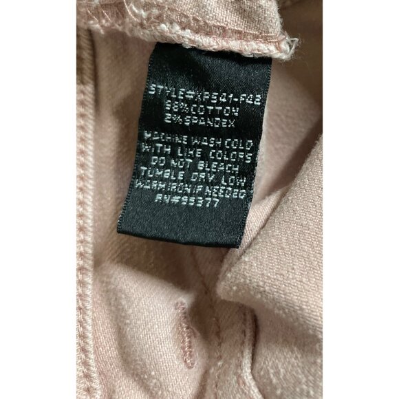 Sanctuary Dusty Rose Embroidered Mid Rise Skinny Jeans Womens Size 29 - Picture 9 of 10